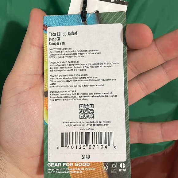 Cotopaxi Camper Van Midweight Jacket - Picture 2 of 2